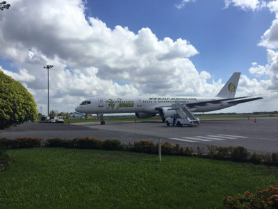 Fly Jamaica B757 (N524AT) at Georgetown, Guyana