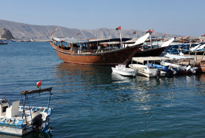 Port of Khasab, January 2014
