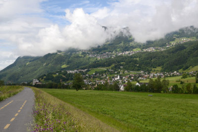 Liechtensteiner Rheintalroute cycleway