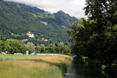 Oberaukanal, Vaduz, Liechtenstein