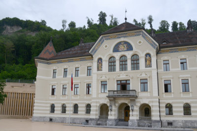 Regierungsgebäude, Peter-Kaiser-Platz, Vaduz, Liechtenstein