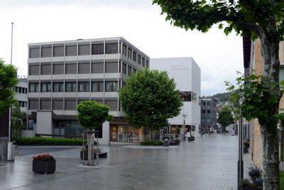 Städtle, the center of Vaduz, Liechtenstein