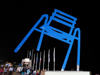 La Chaise Bleue de Sabine Géraudie
