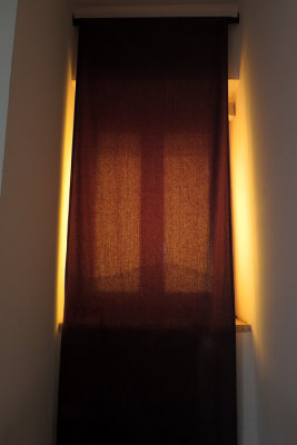Window, curtain & light