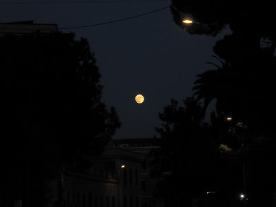 full moon in Rome Christmas 2015