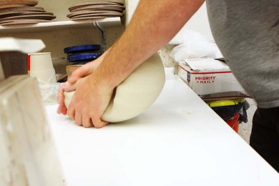 Wedging Porcelain