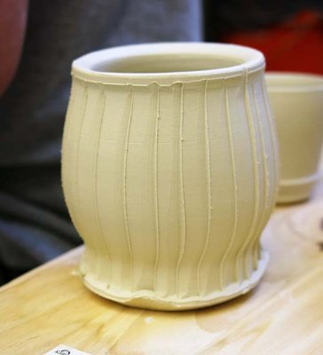 Mug with Grooves