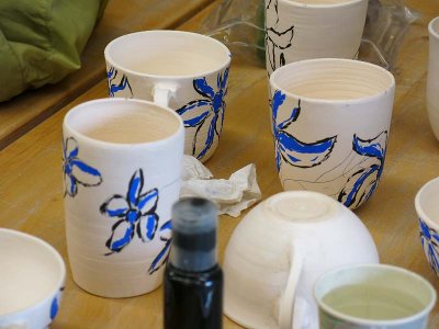 Decorated Cups