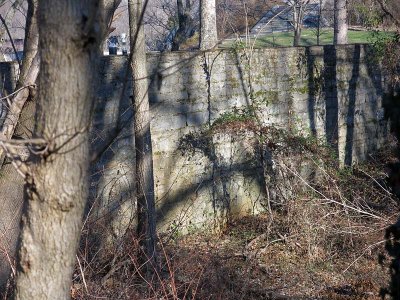Wall in Park