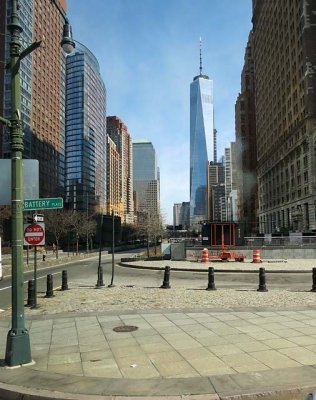 New WTC from Battery Park