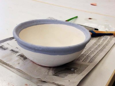 #1 - Glaze Applied