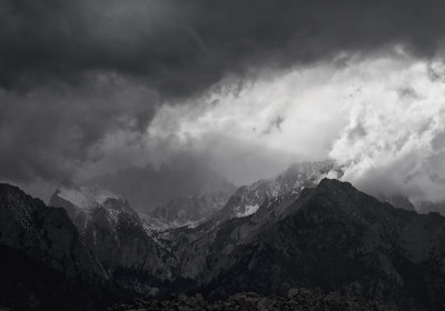 Storm Clouds over Mt Whitney
