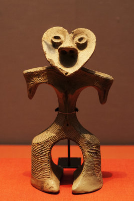 Dogu (Clay figurine) Jomon period 2000-1000 BC