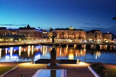 Stockholm Grand Hotel - Summer night