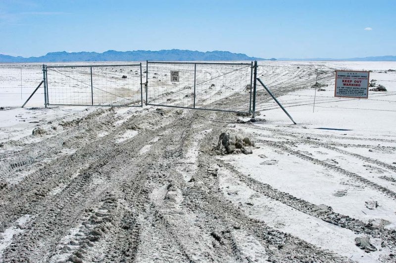Gate 74 of the Utah Test and Training Range (UTTR)