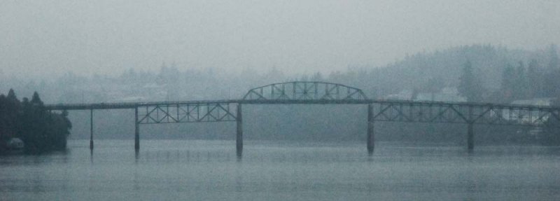 Manette Bridge, seen from a Washington State ferry