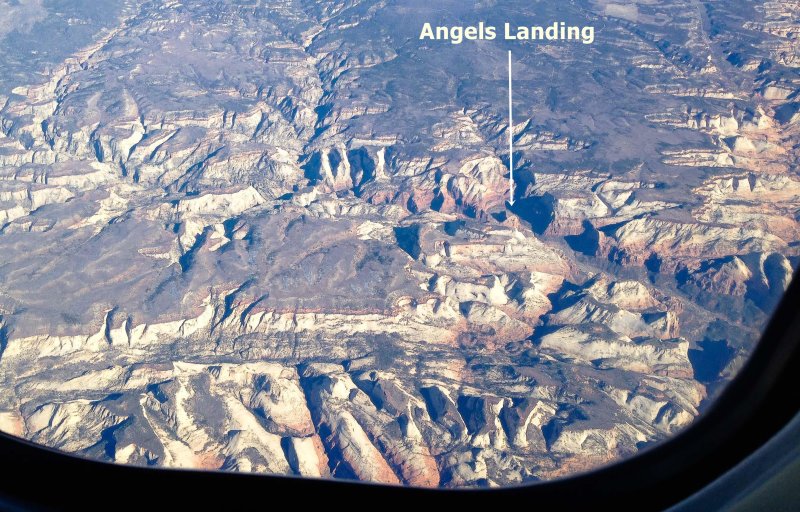 Angels Landing from above... 20150209_5785