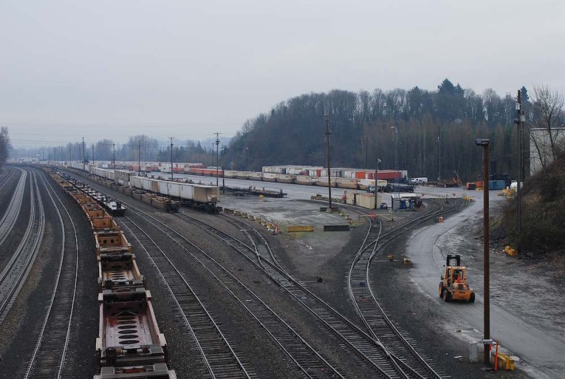 A railroad view that wont last long
