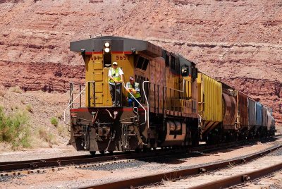 Delivery for the potash mine