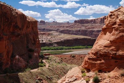 Trail, track, and river