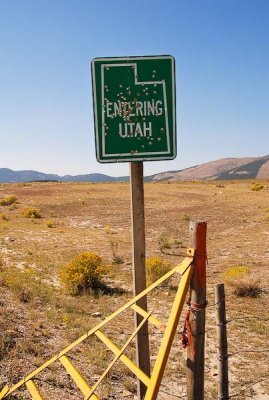Volunteer work at the Iadho-Utah border