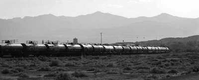 Tank cars in Wendover