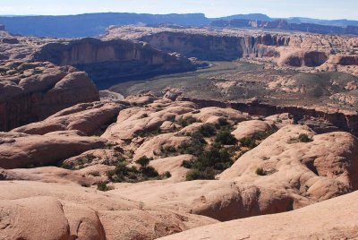 Colorado River, seen from the highest fin on the plateau