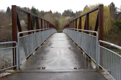 Green River Trail bridge in Tukwila