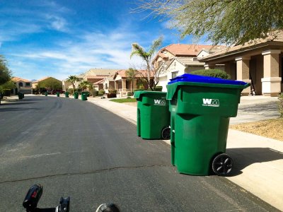 Garbage day in Maricopa