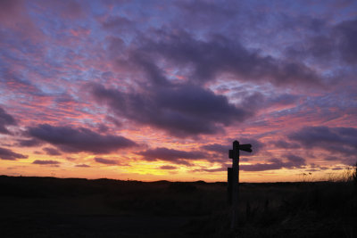 St Govans sunset