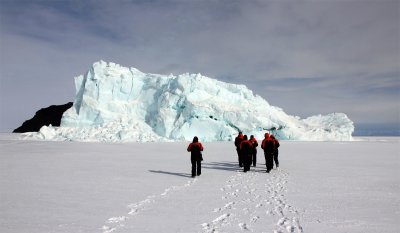 Iceberg at Cape Evans