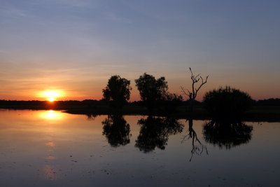Sunset at Yellow Water Billabong