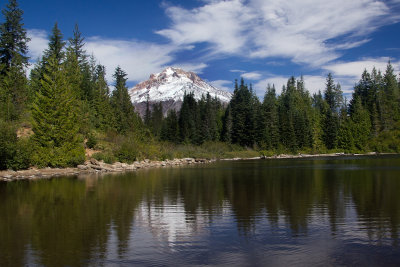 Mount Hood from Mirror Lake.