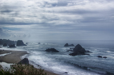 Coastal Scene.