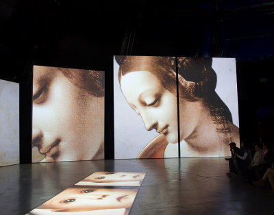 Da Vinci Exhibition. Tel Aviv, Israel.
