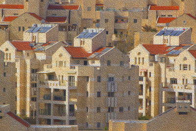 Apartment Dwellings. Jerusalem, Israel.