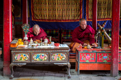 In Ngonga Chode Gonpa in Lo Manthang