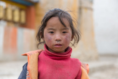Girl  in Lo Manthang