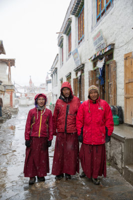 Monks  in Lo Manthang