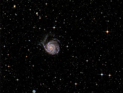 M 101, la Pinwheel Galaxy
