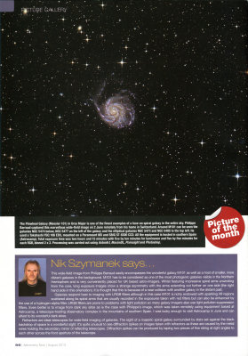Astronomy Now,  August 2013