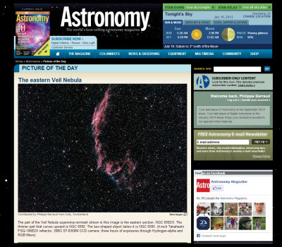 Astronomy.com, July 2013