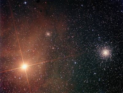 Antars, M 4 et NGC  6144