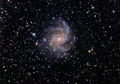 NGC 6946, la Galaxie du Feu d'artifice