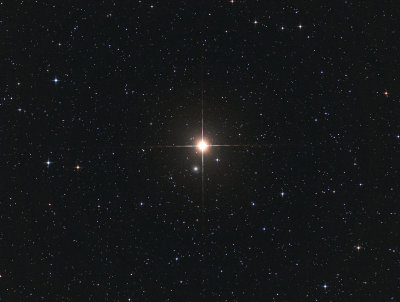 Mirach et son fantme  (NGC 404)