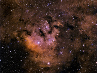 NGC 7822 (Sharpless 171)  et Berkeley 59
