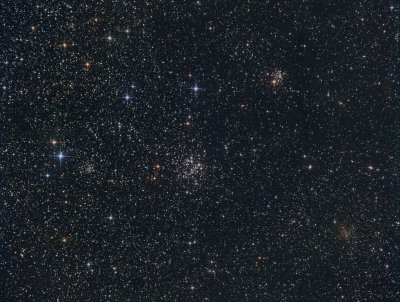 NGC 663, trois amas ouverts, et un objet inexistant