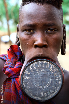 Mursi people - Woman