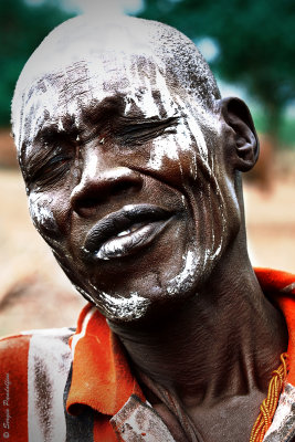 Mursi people - Old man