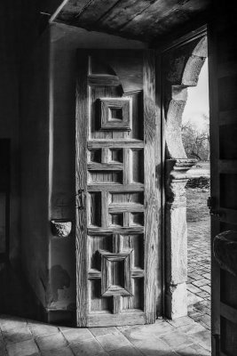_MG_4920 Mission Door In Black and White.jpg
